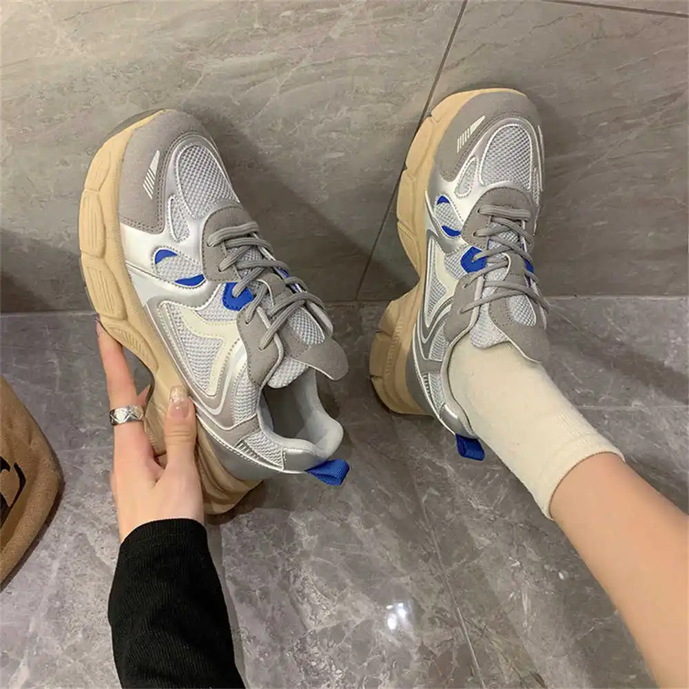 Luxury Lifestyle Items - Breathable Platformed Women's Sneakers Men Basketball