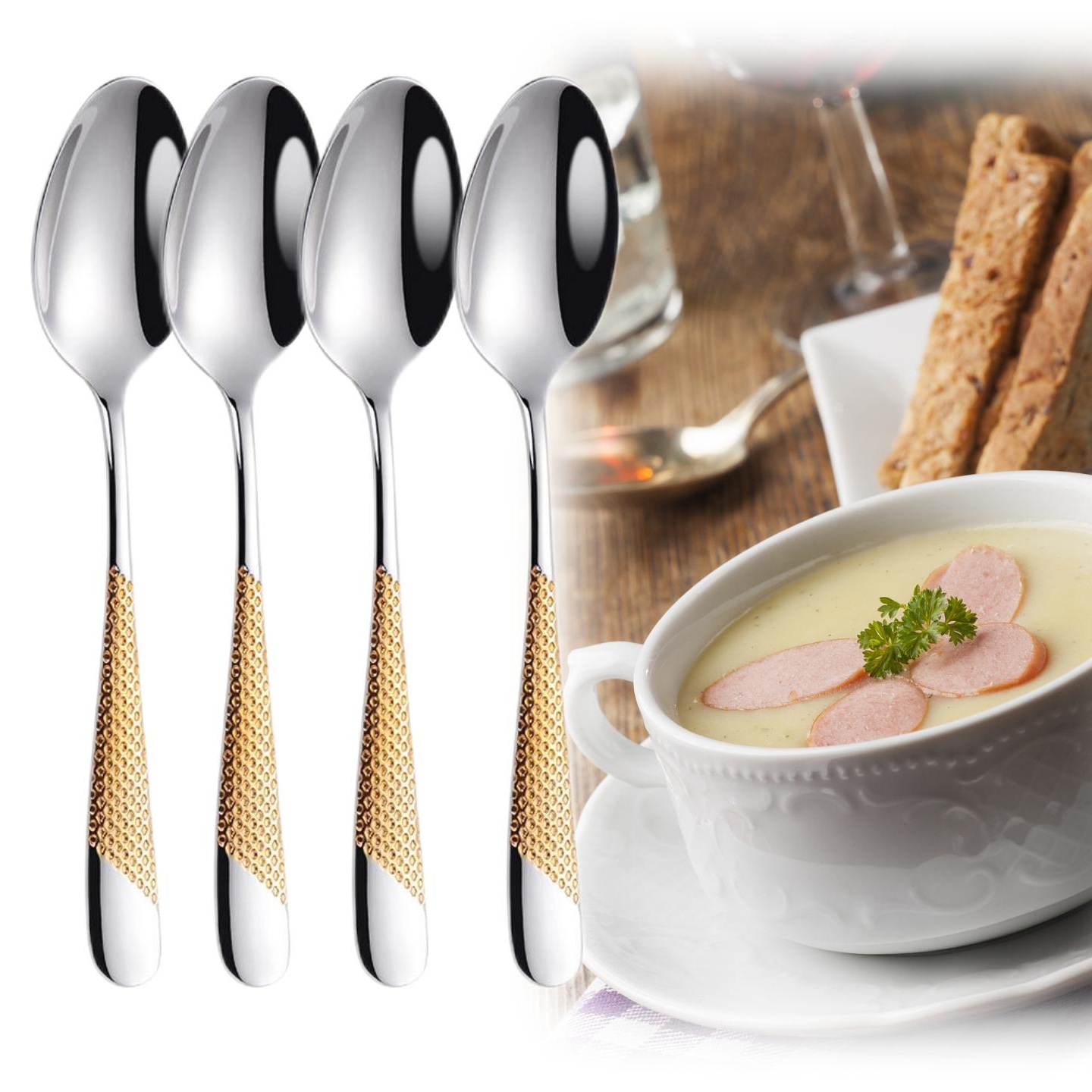 Gold Plated Cutlery - 7.95
