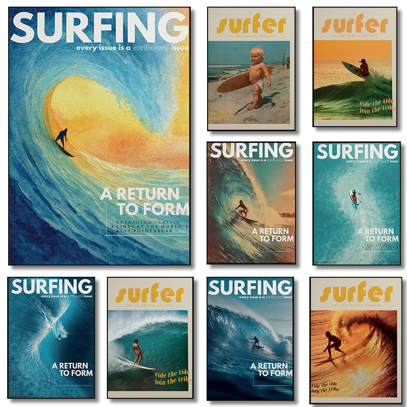 Luxury Lifestyle Living - Luxury Modern Ocean Surf Photography Sunset