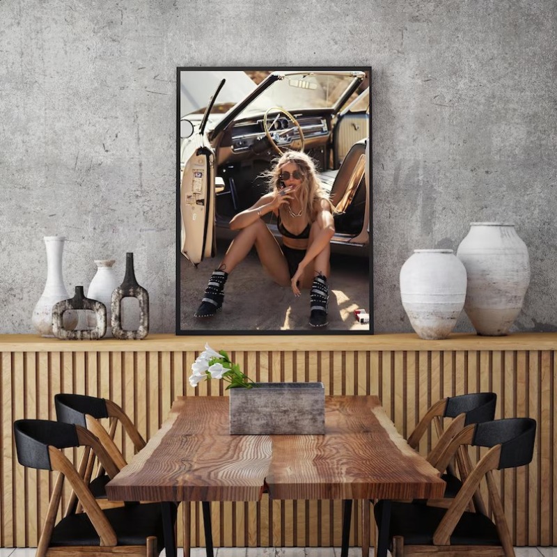 Vintage Luxury Car and Edgy Mo - Luxury Lifestyle Living recension och pris
