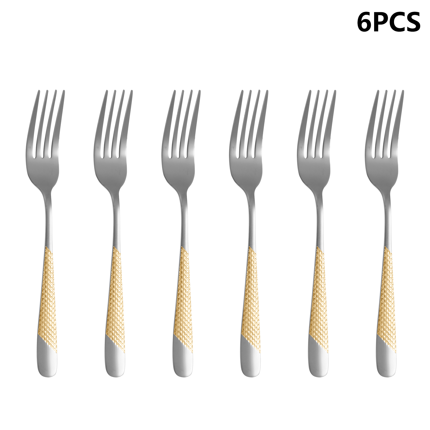 4/6/16/24pcs Stainless steel c - Gold Plated Cutlery recension och pris
