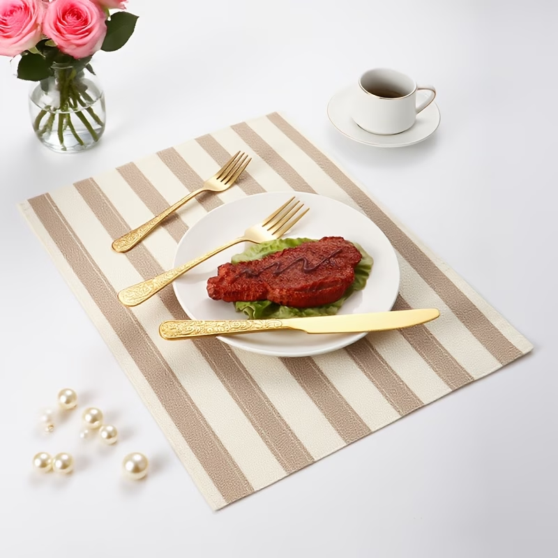 30-piece stainless steel gold- - Gold Plated Cutlery recension och pris