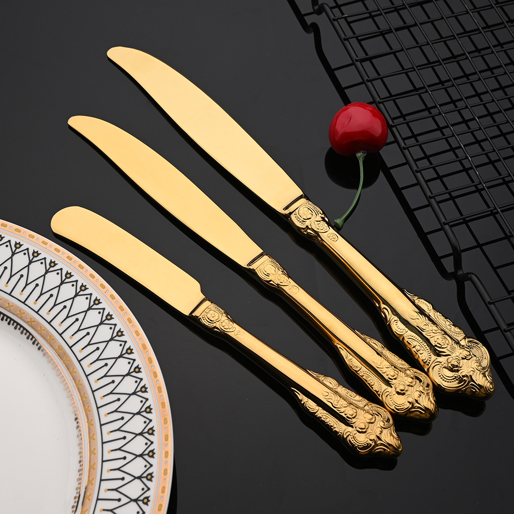 Vintage Western Gold Plated Cu - Gold Plated Cutlery recension och pris