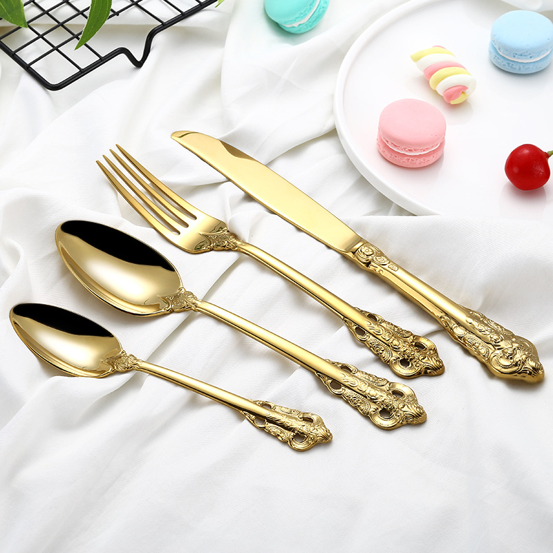 Western Gold /Silvery Plated C - Gold Plated Cutlery recension och pris