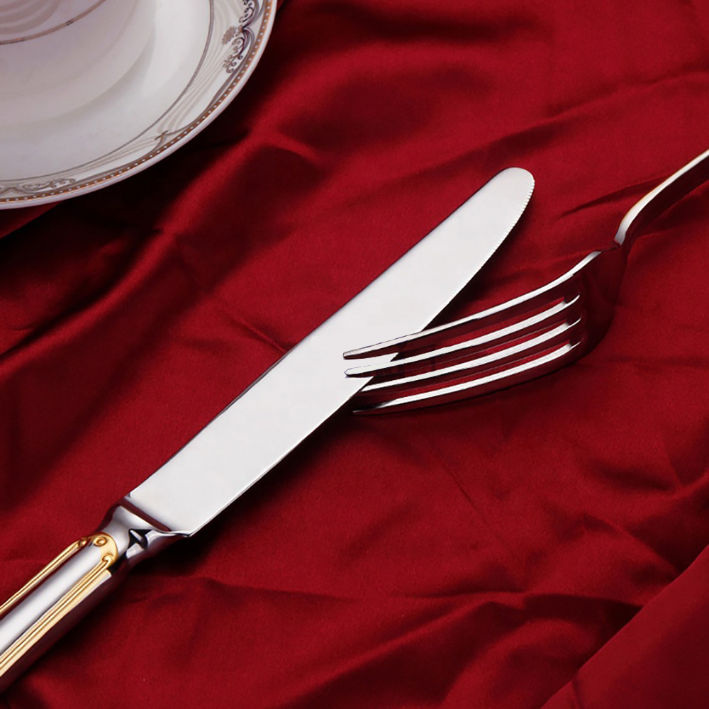 6/16/20Pcs Gold Plated Cutlery - Gold Plated Cutlery recension och pris