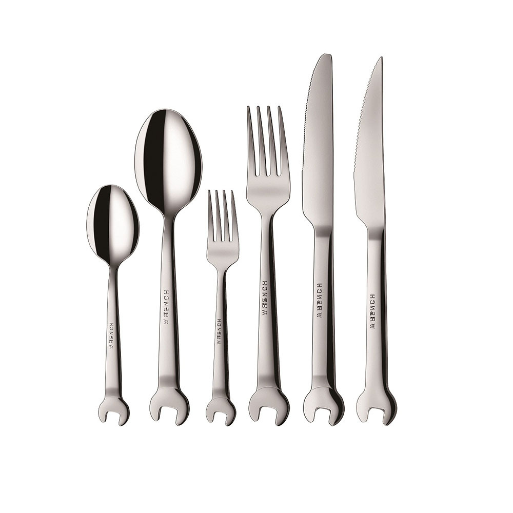 Jishi 304 stainless steel tabl - Gold Plated Cutlery recension och pris