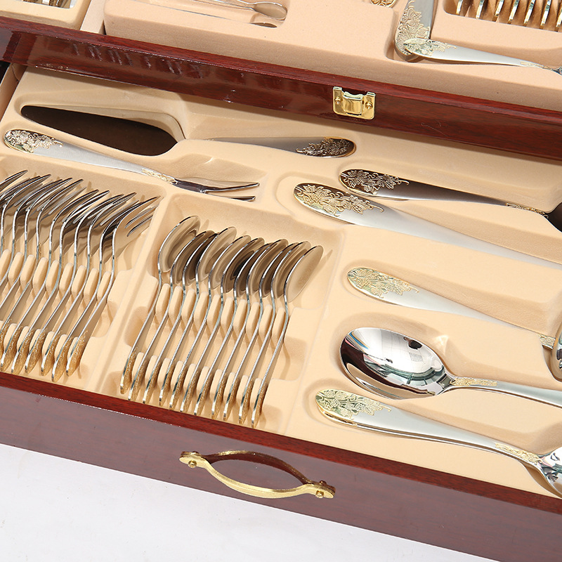 Luxury Royal Matte Gold Plated - Gold Plated Cutlery recension och pris